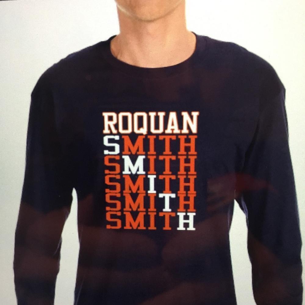 Chicago Bears Roquan Smith Football Player Graphic Unisex Sweatshirt